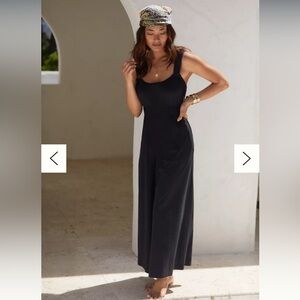 Anthropologie Simona Scoop-Neck Jumpsuit